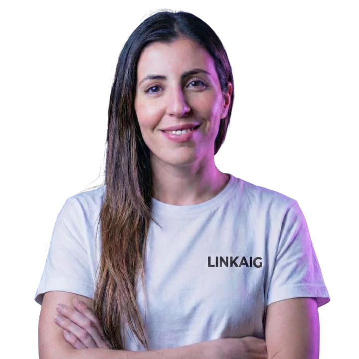 Victoria, Co-Founder y CEO de LinkAIG